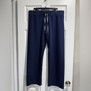 Figs Women's Navy Livingston Blue Scrub Pant
